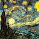 Noche estrellada Van Gogh 1889