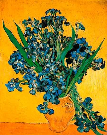 Jarron-con-lirios-sobre-fondo-amarillo-Van-Gogh