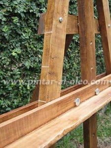 COMO HACER UN CABALLETE para pintar al oleo | Pintar al óleo